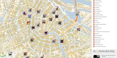 地図のアムステルダムん