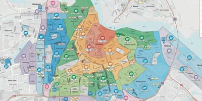 駐車場を地図アムステルダム