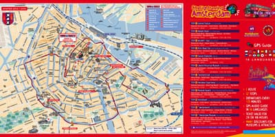アムステルダムホテル地図