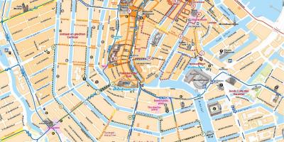 地図のアムステルダムセントラム