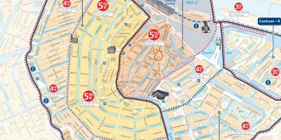アムステルダム駐車場区の地図